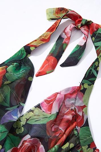 Yesenia® | Maxi-jurk met printkraag