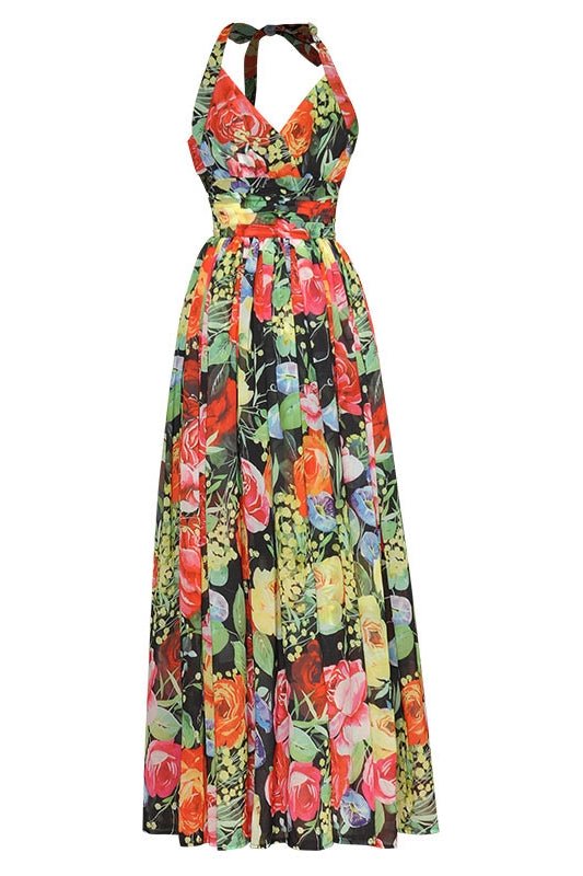 Yesenia® | Maxi-jurk met printkraag