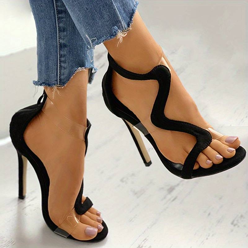 Celia® | Elegante stiletto sandalen met bandjes