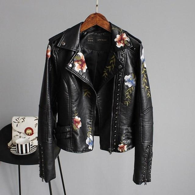 Yazmin® | Leren jack met eeuwige elegantie