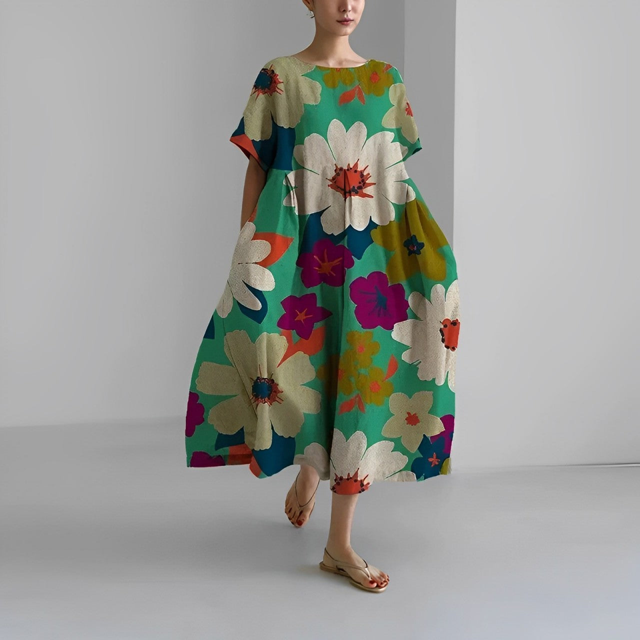 Valentina® | Comfortabele bloemenjurk