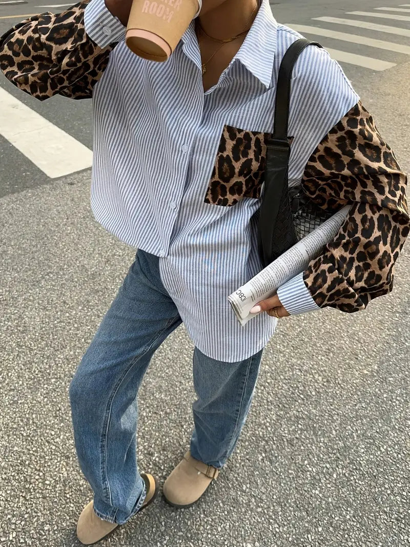 Thalia® | Modieus katoenen overshirt