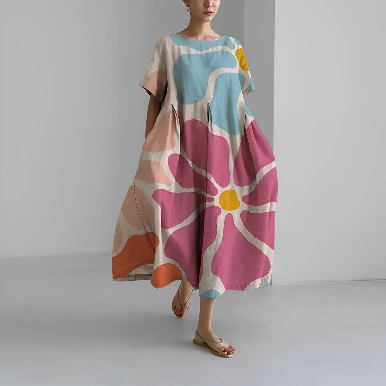 Valentina® | Comfortabele bloemenjurk