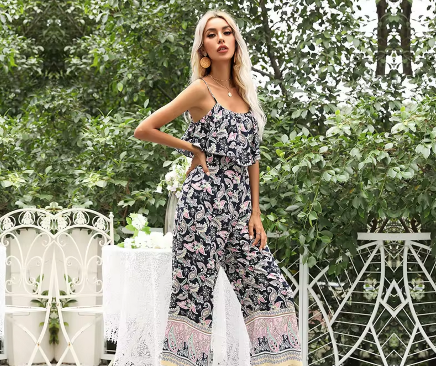 Zoe® | Jumpsuit met bloemenprint