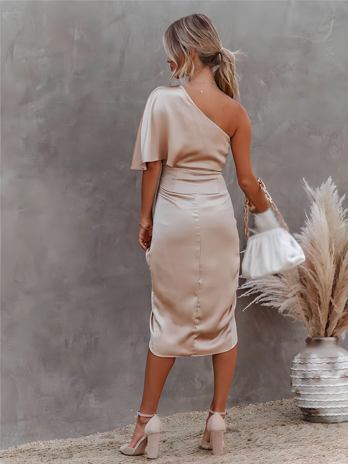 Zulema® | Elegante zijden feestjurk