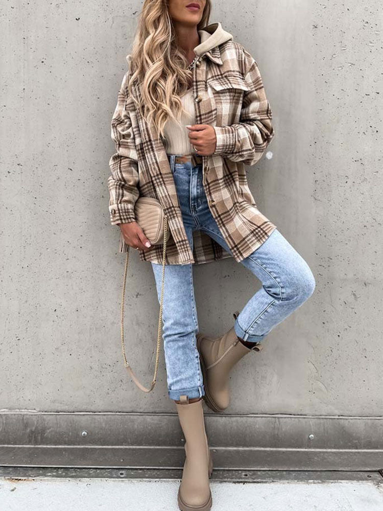 Tilly® | Casual jack met capuchon