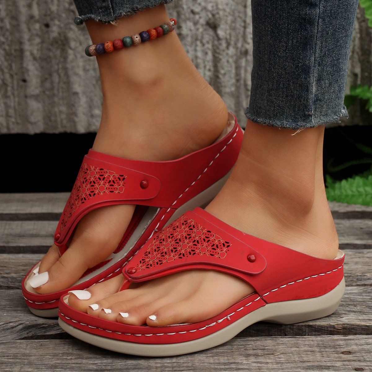 Zoraida® | Orthopedische leren wandelsandalen