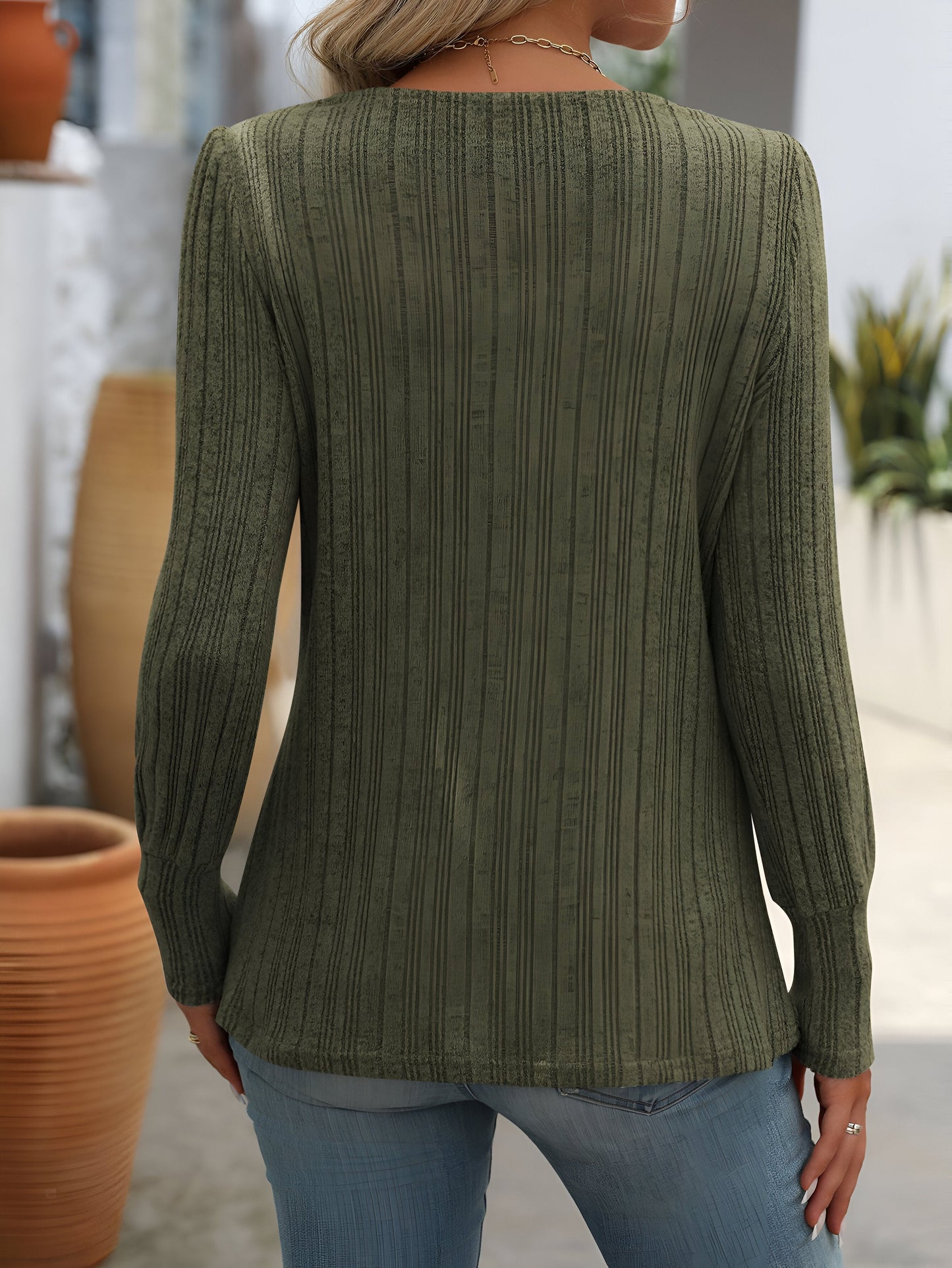 Zoe® | Geribbelde bovenkant