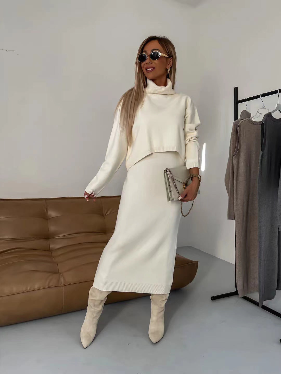 Yessica® | Bijpassende jurk en trui set