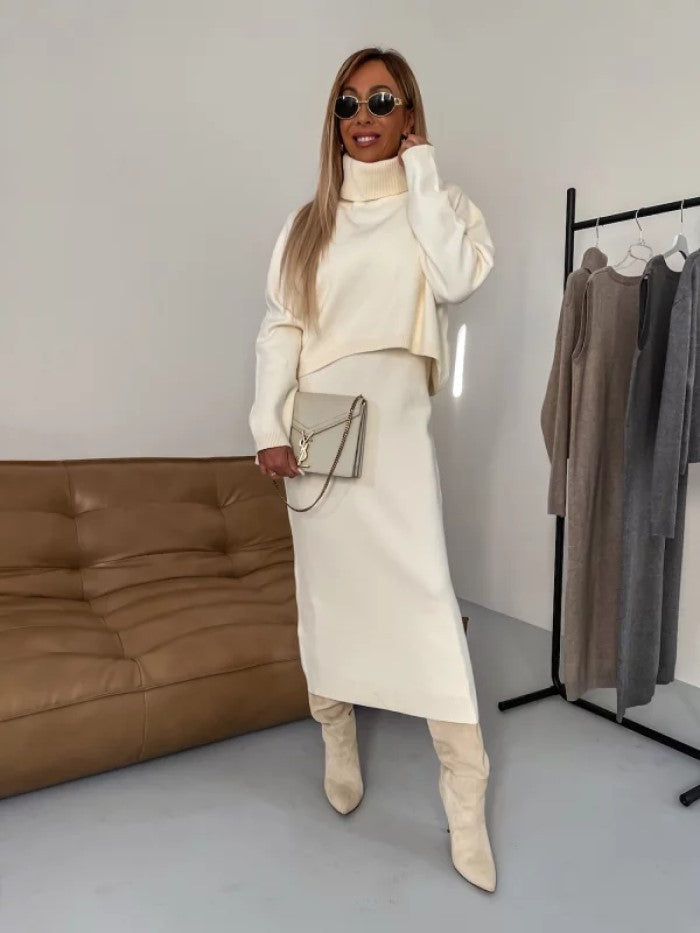 Yessica® | Bijpassende jurk en trui set