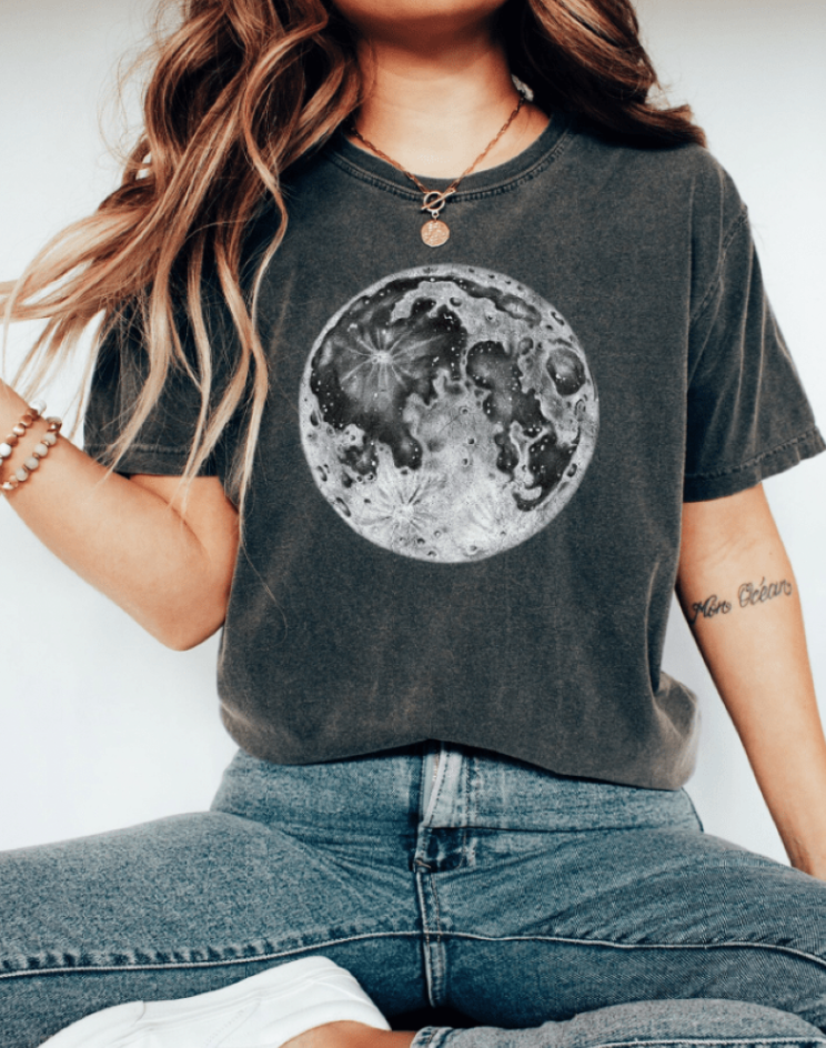Zaida® | Dames T-shirt Astronomie Ruimte