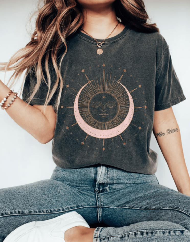 Zaida® | Dames T-shirt Astronomie Ruimte
