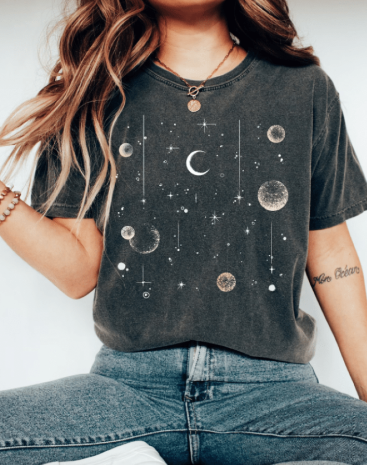 Verónica® | Dames T-shirt Astronomie Ruimte