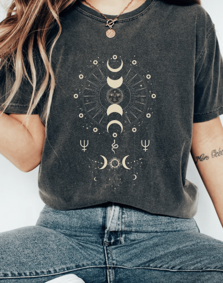 Zaida® | Dames T-shirt Astronomie Ruimte