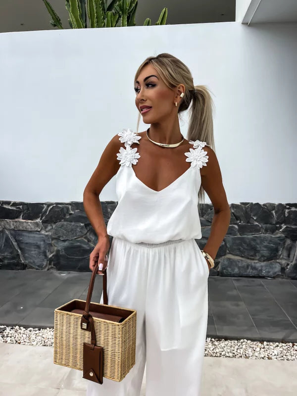 Ursula® | Jumpsuit met lange bandjes
