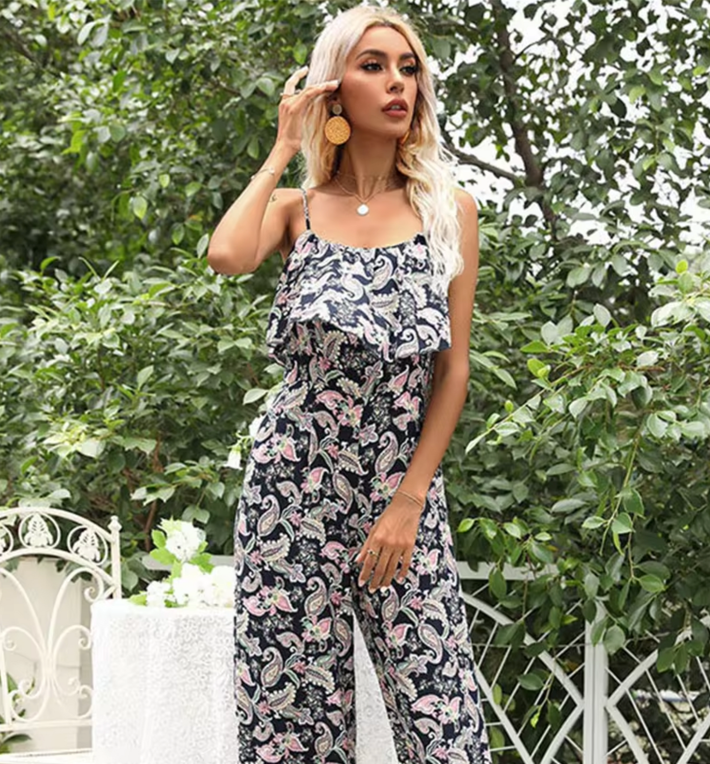 Zoe® | Jumpsuit met bloemenprint
