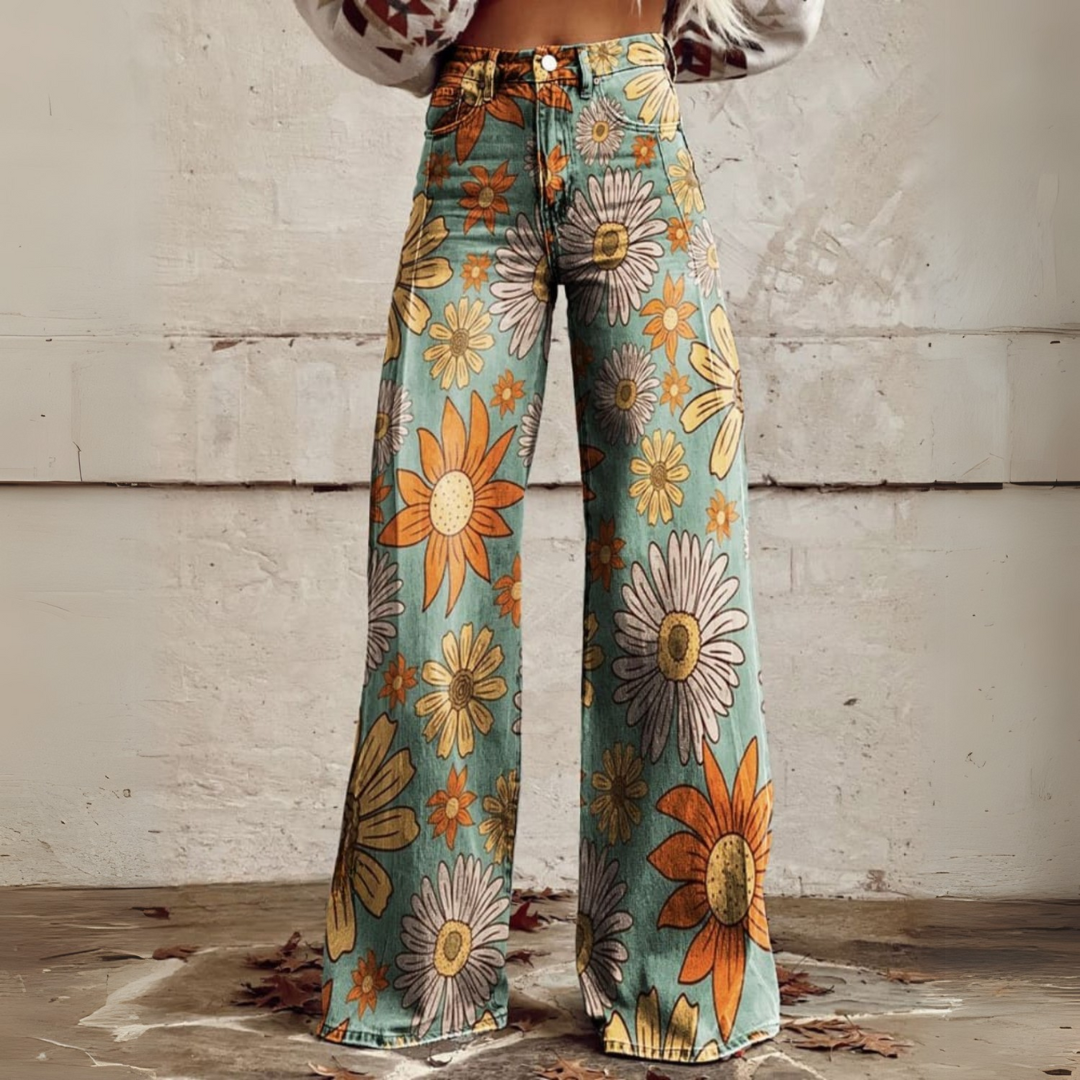 Yesenia® | Stijlvolle bloemenbroek voor de zomer