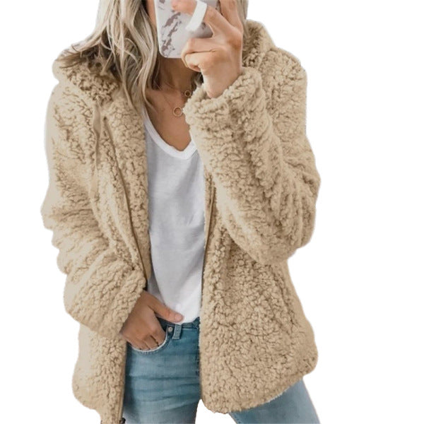 Zoe® | Warme teddyfleece pluche jas voor dames, los en comfortabel