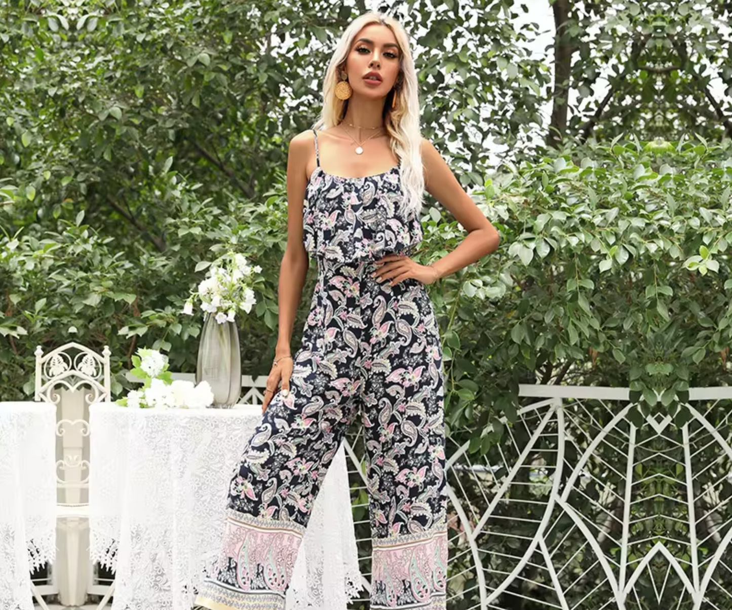 Zoe® | Jumpsuit met bloemenprint