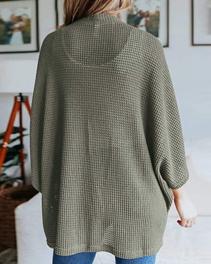 Thalassa® | Gebreid wafelvest