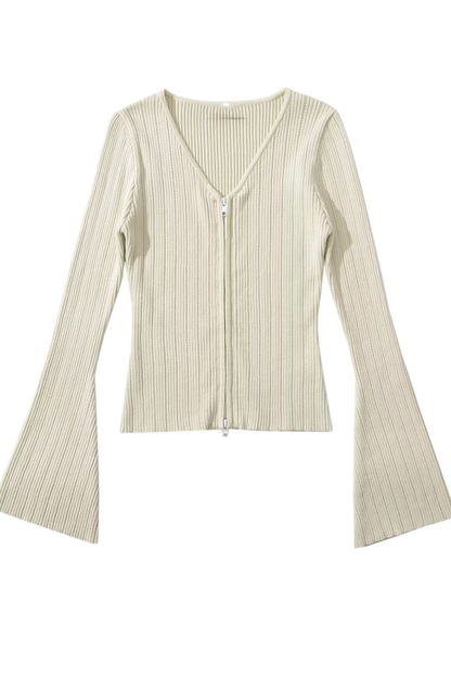 Toni® | Slank vest met V-hals