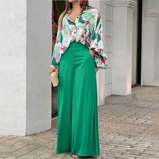 Zoe® | Liz shirt en broek set.