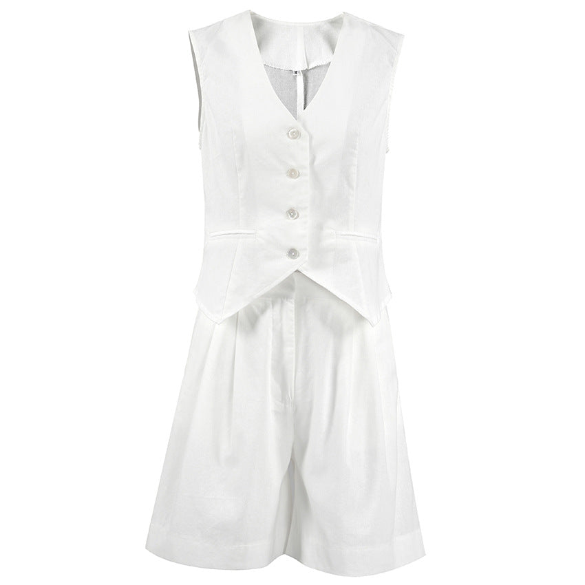 Ursula® | Set van blazer en korte broek met korset van Beverly