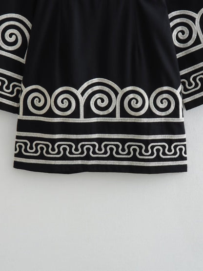 Thalia® | Korte jurk met lange mouwen