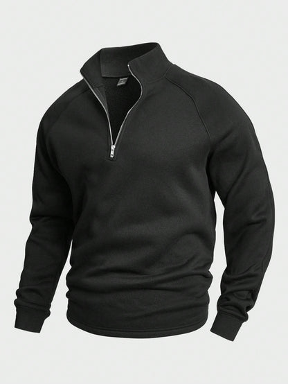 Zuleyka® | Casual trui met halve rits