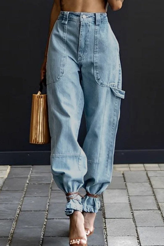 Virginia® | Casual regular denimjeans met zakriem (afhankelijk van het eigenlijke item)
