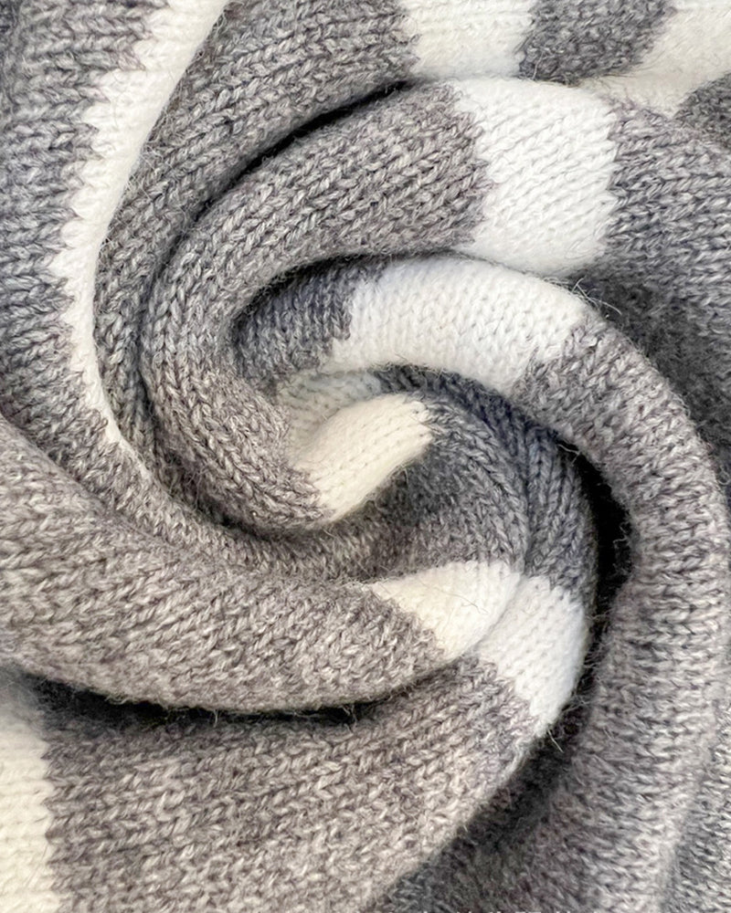 Ursula® | Losvallend lang vest met letterprint