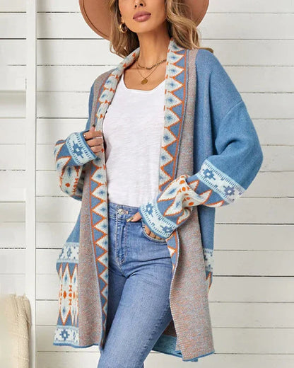 Tessa® | Losvallend jasje met print