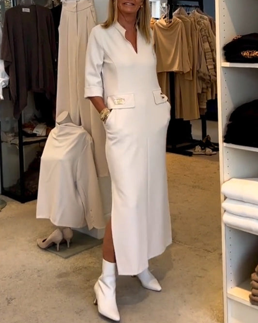 Zoe® | Jurk met 3/4 mouwen