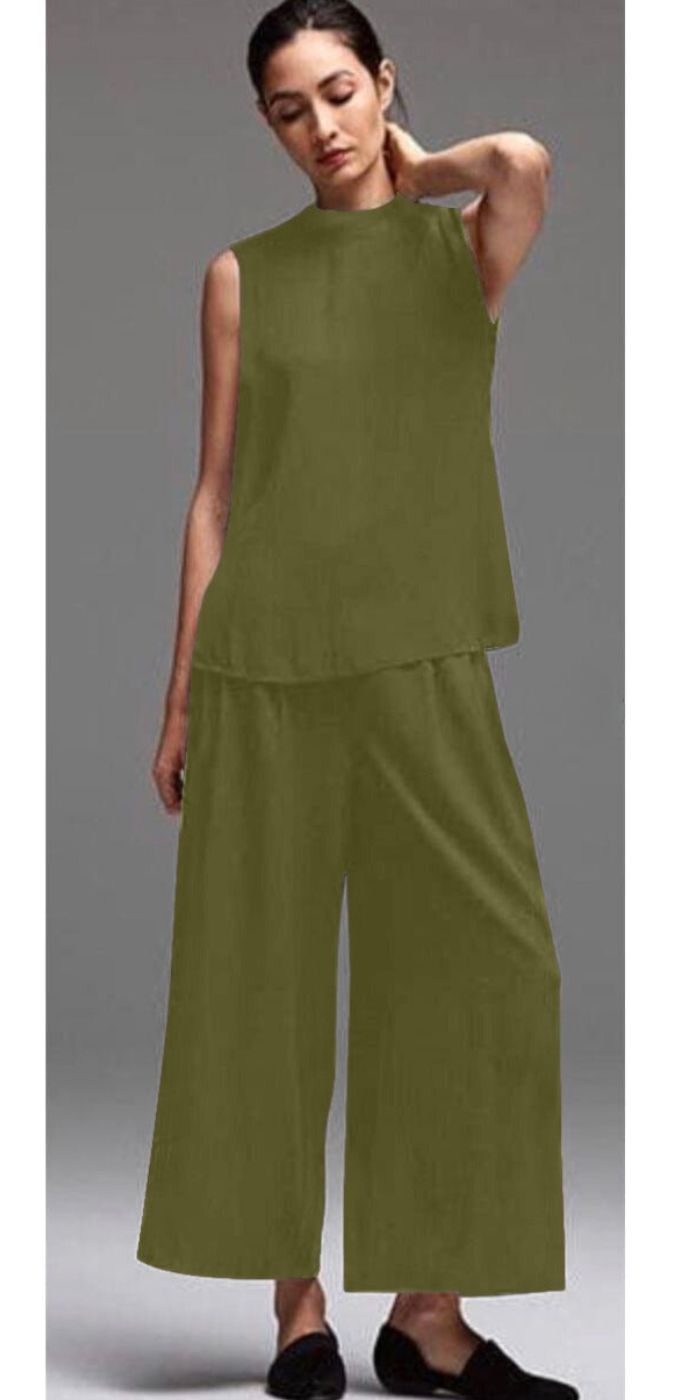 Tracey® | Shirt en broek set met ronde mouwen