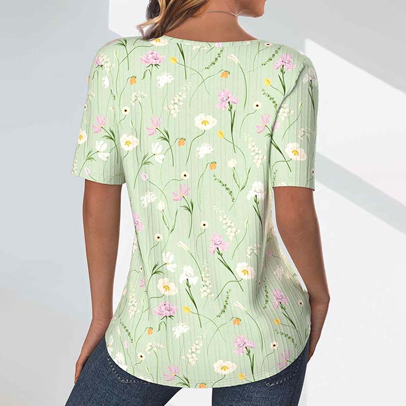 Yasmin® | Elegant overhemd met bloemenprint