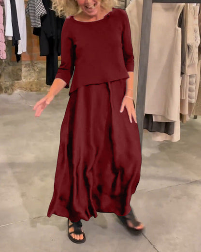 Yesenia® | Mooie jurk voor elk seizoen. Jurk + topje