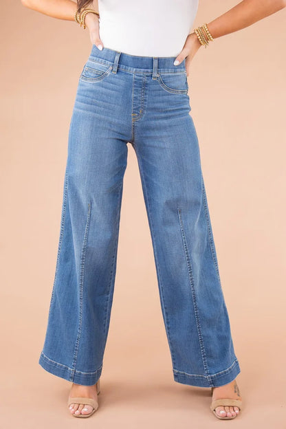 Zulema® | Uitlopende jeans met hoge taille
