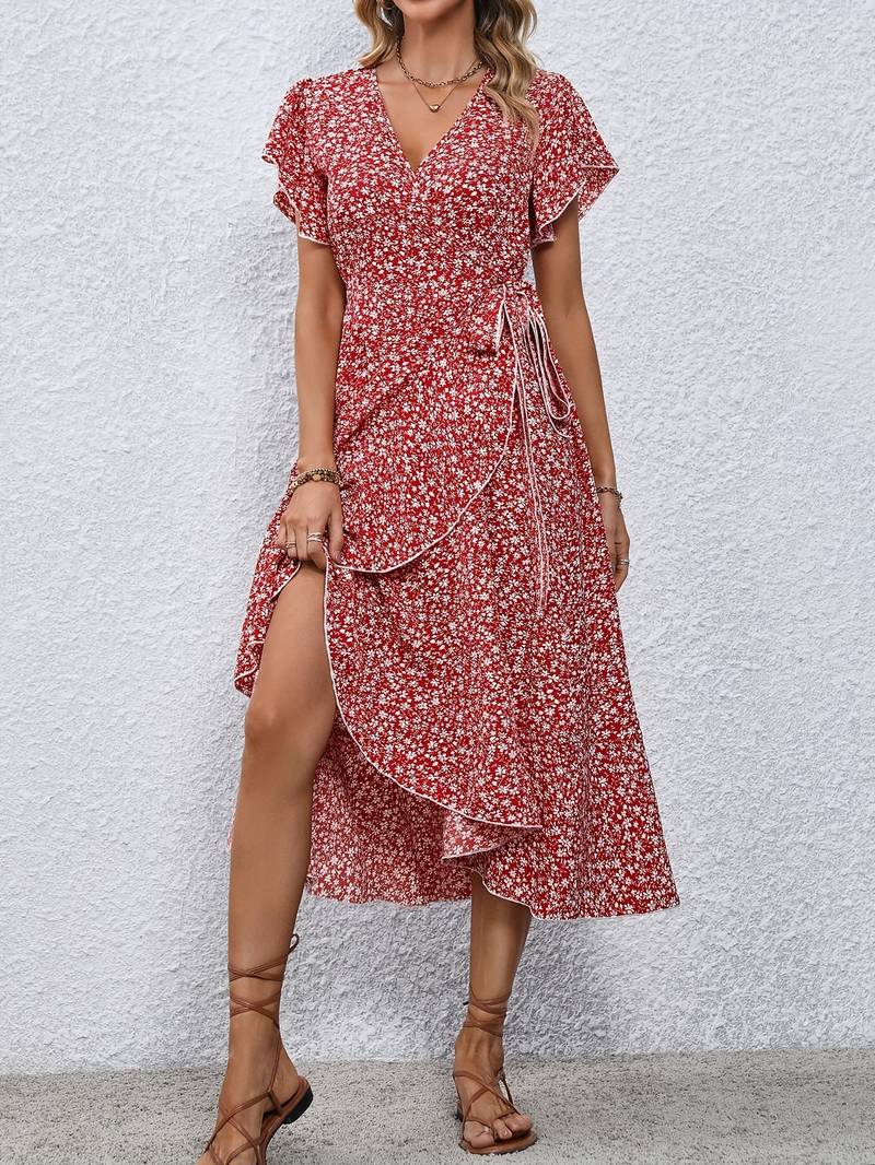 Zoraida® | Bloemenwikkeljurk