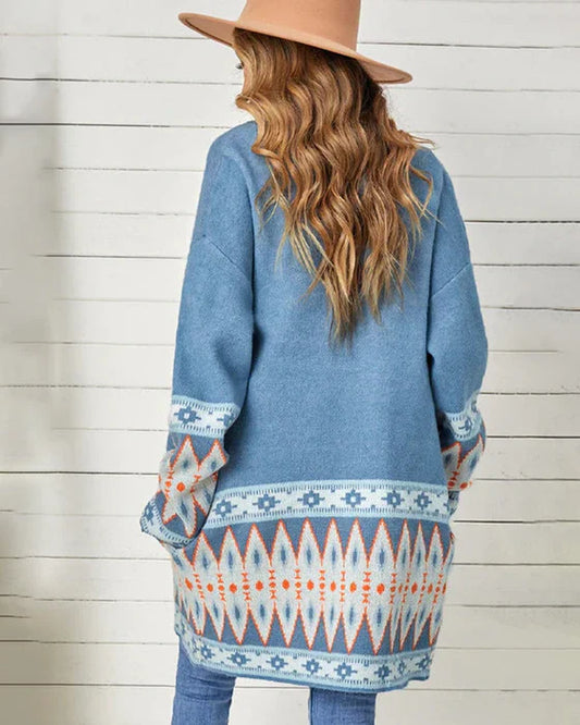 Tessa® | Losvallend jasje met print