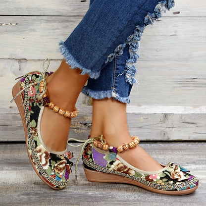 Zora® | Comfortabele schoenen met bloemenprint