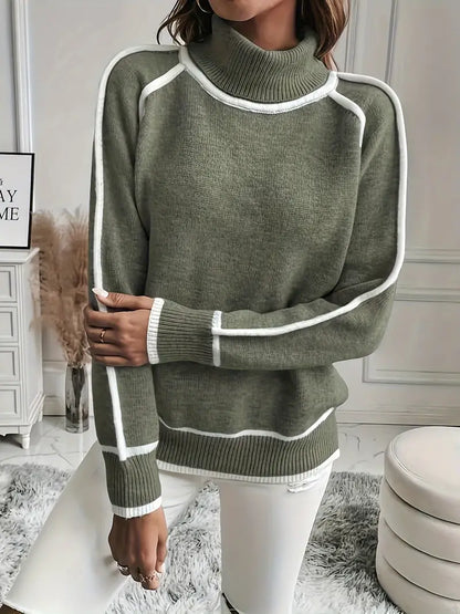 Zulema® | Zeer elastisch ontwerp met elegante witte bies voor herfst/winter