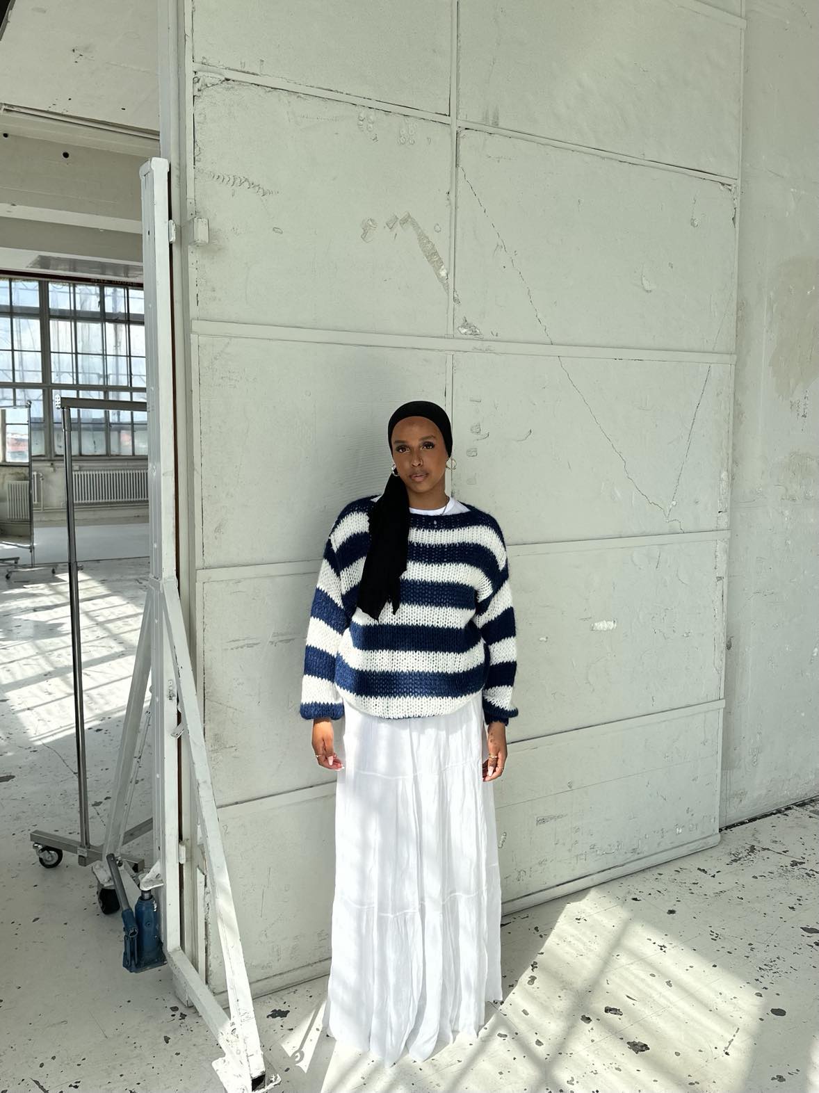 Zulema® | Gestreepte losse trui met boothals