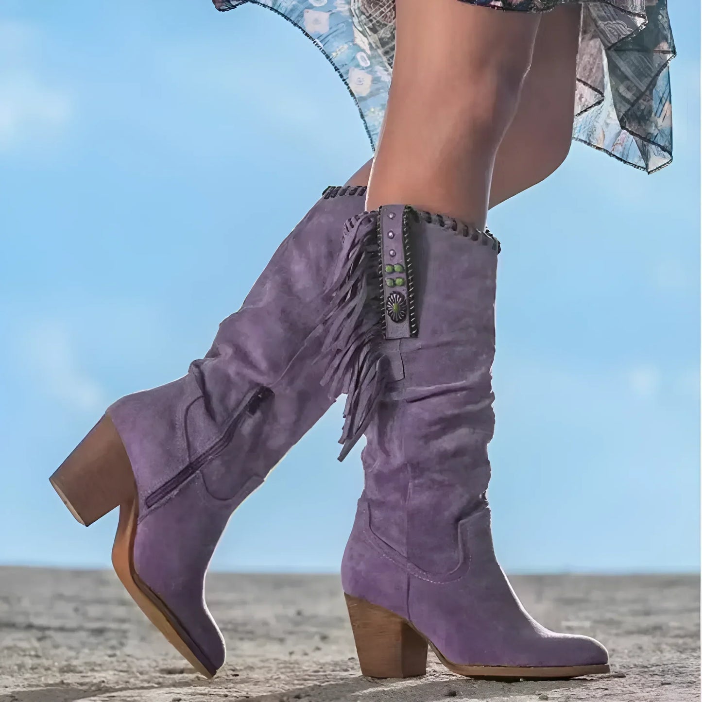 Zulema® | Echt leren cowboylaarzen