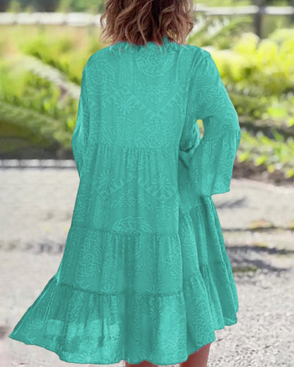Teresa® | Mouwen en geometrische Boho-print