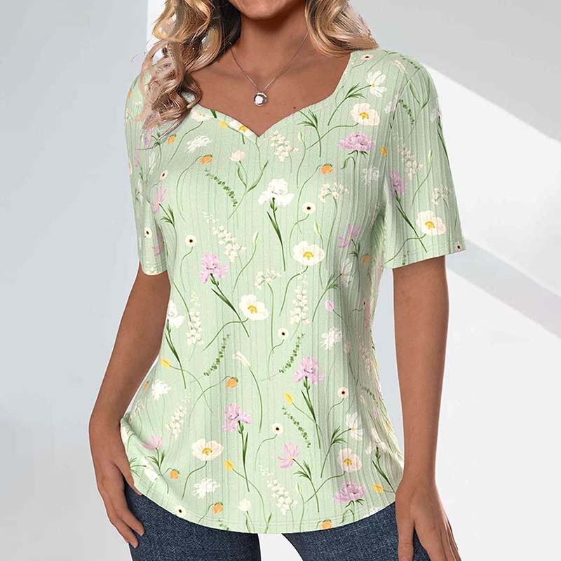 Yasmin® | Elegant overhemd met bloemenprint