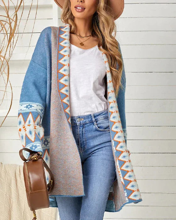 Tessa® | Losvallend jasje met print