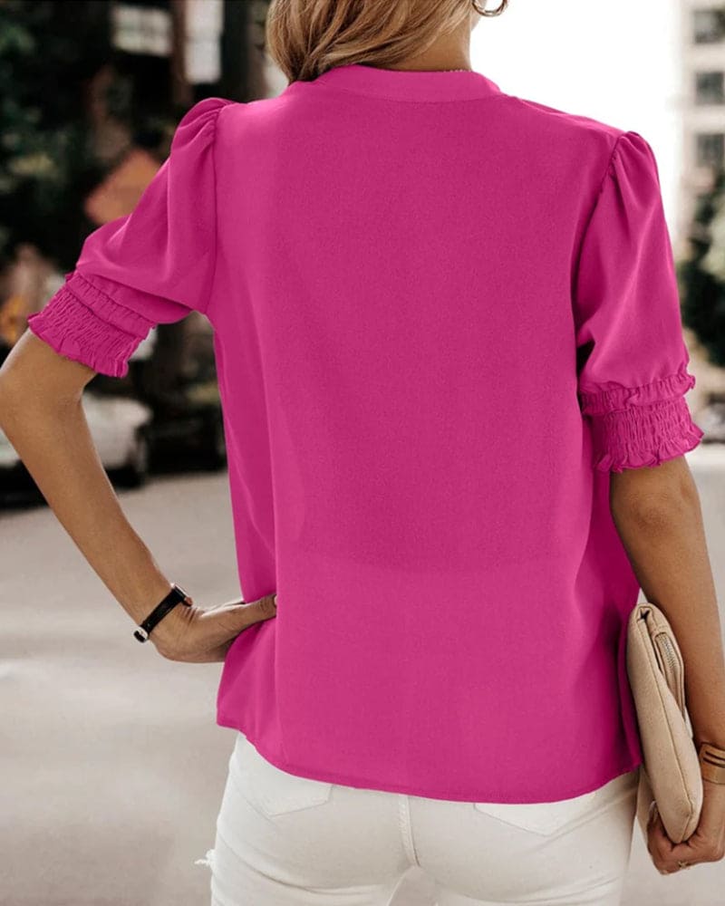 Twila® | Blouse met V-hals