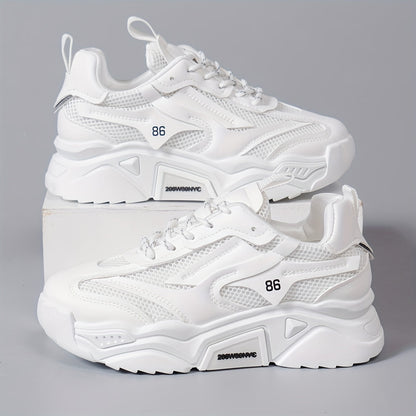 Teresa® | Platformsneakers van mesh