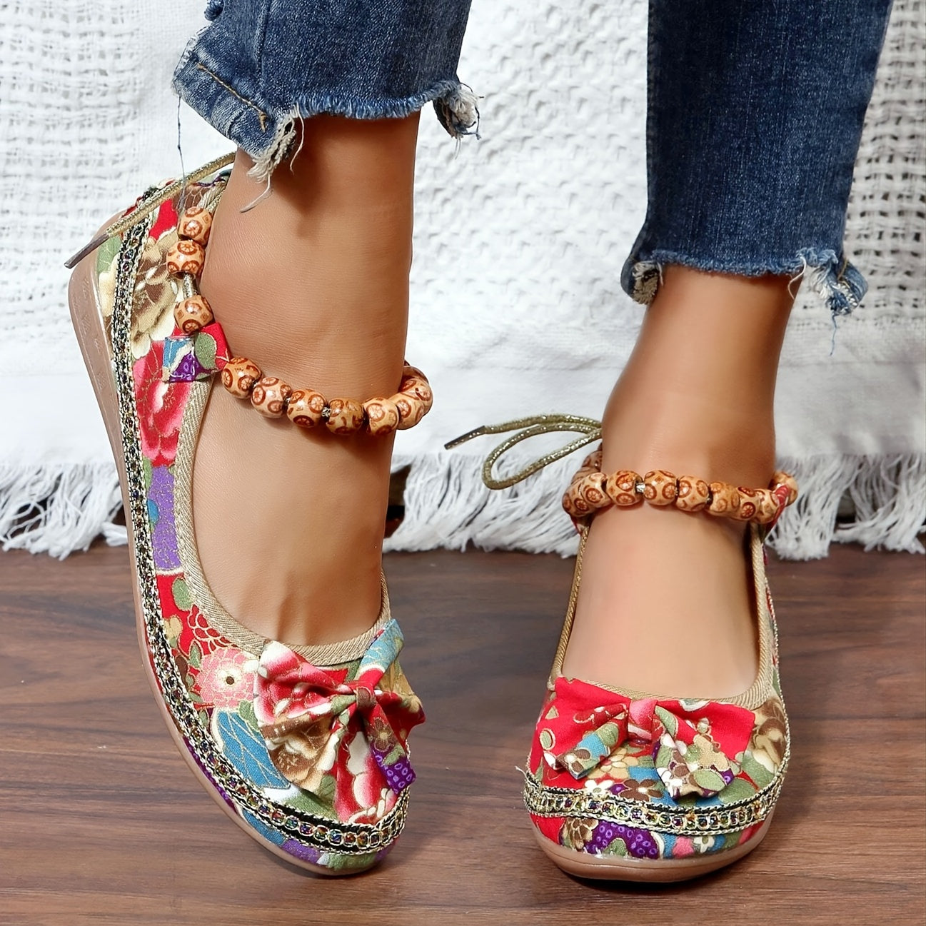 Zora® | Comfortabele schoenen met bloemenprint
