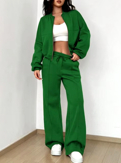 Zulema® | Set van joggingjack en broek met rits